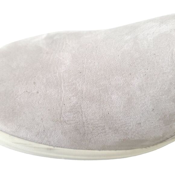 ECCO Womens Soft 7 Low Bootie Grey Leather Zip Sneaker Comfort Shoes EU 41 EW - Picture 11 of 11